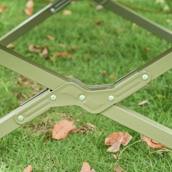 Outsunny Deluxe 4in1 Compact Folding Shelter Tent with Sleeping Bag